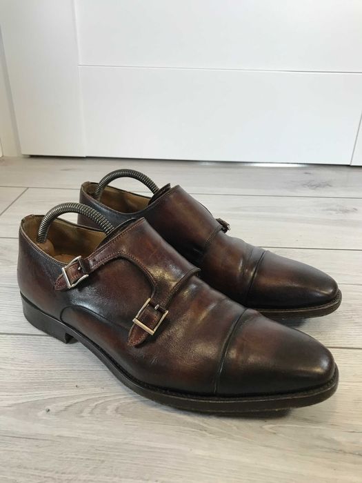 Buty wizytowe monki Magnanni Double Monk Strap rozm. 42,5