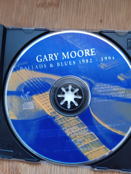 Płyta CD Audio GARY MOOORE -1982  Ballads Blues 1994.