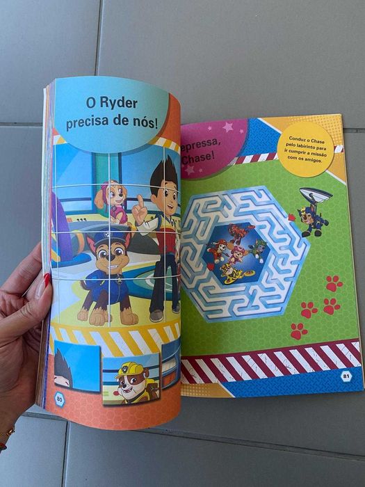 Livro de Enigmas da Patrulha Pata