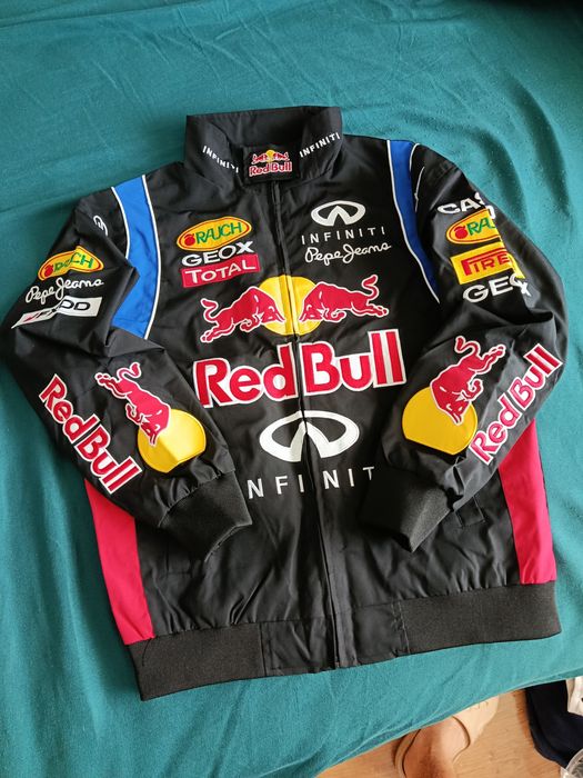 Kurtka redbull racing F1 czarna vintage oversize