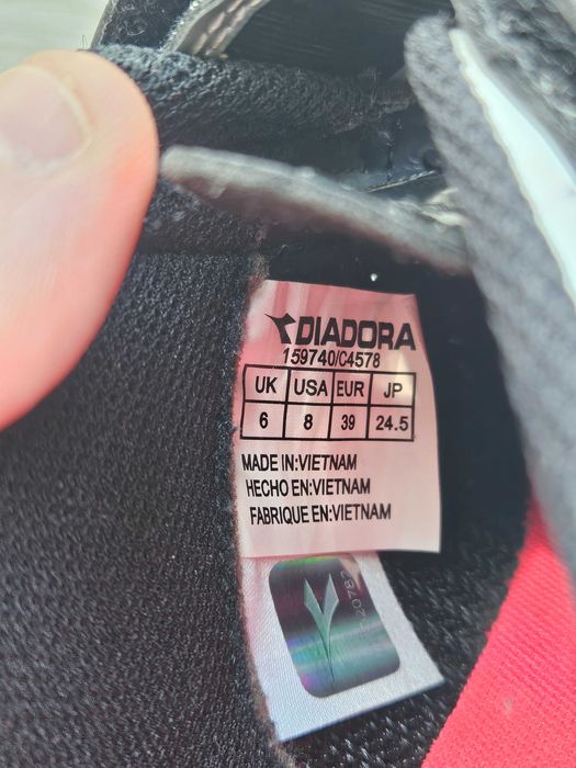 Жіночі велотуфлі Diadora x phantom 39 розмір