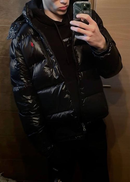 Ralph Lauren puffer jacket глянцевий