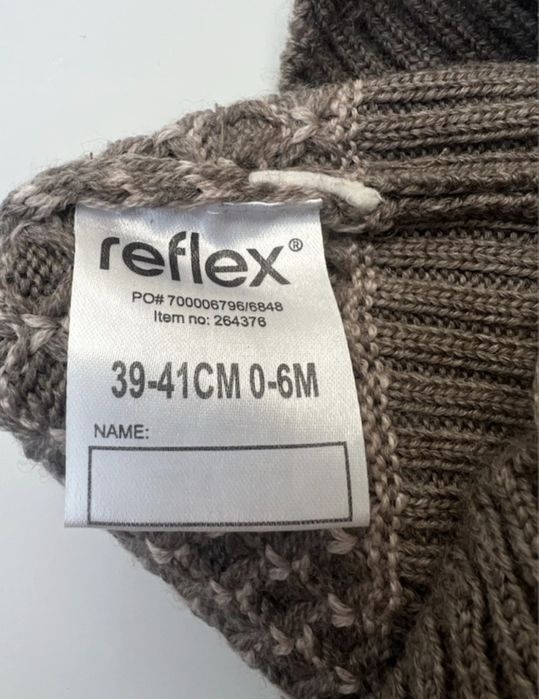 Kombinezon czapka i butki Reflex 68 100% merino