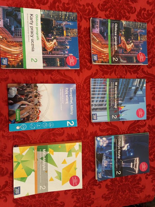 Książki do klasy 2 liceum i technikum