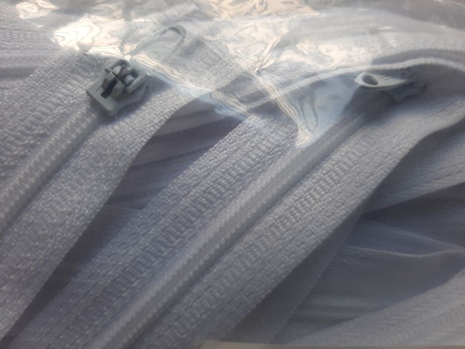 Fechos de correr, 18cm (saco fechado)