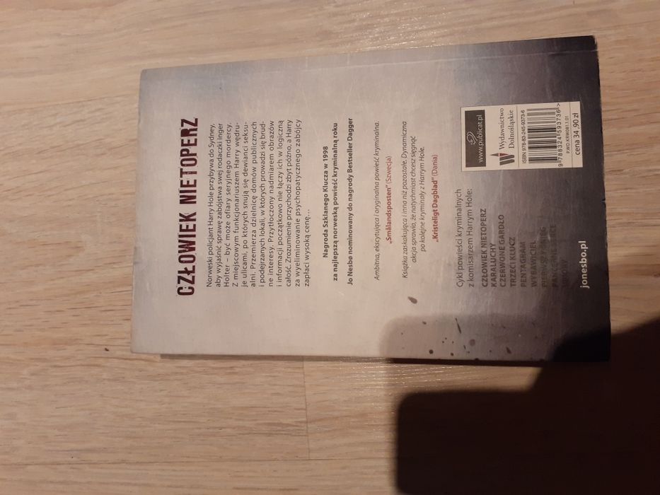 Jo nesbo Człowiek nietoperz