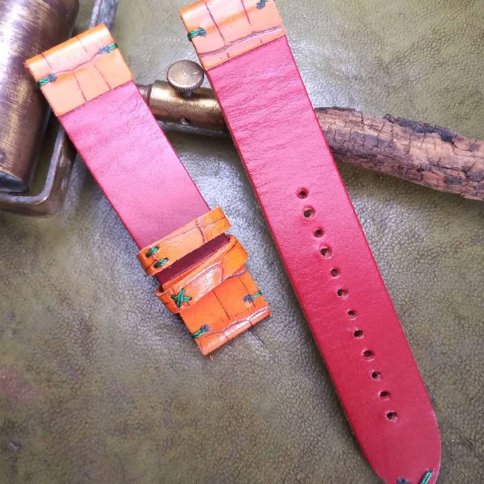 Pasek do zegarka handmade