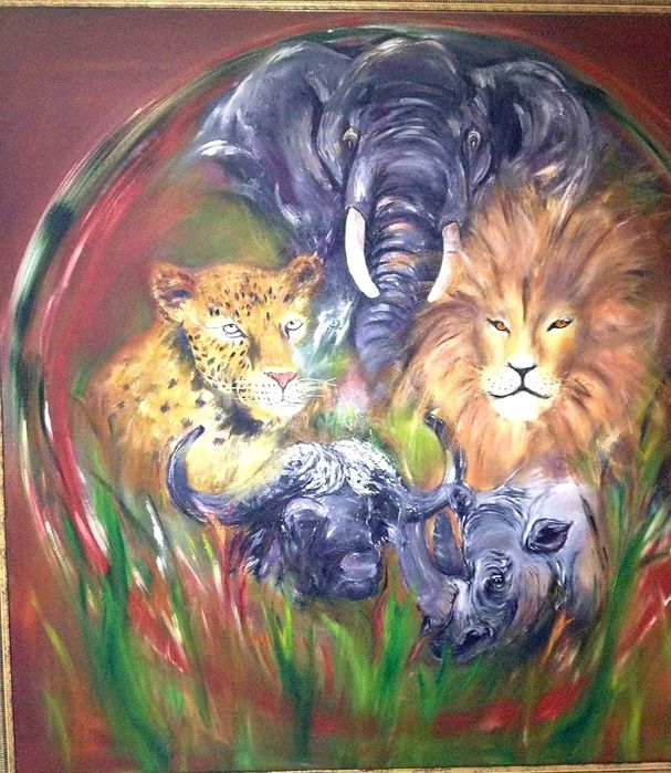 Arte lindíssima original com molduras