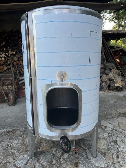 Cuba inox para vinho