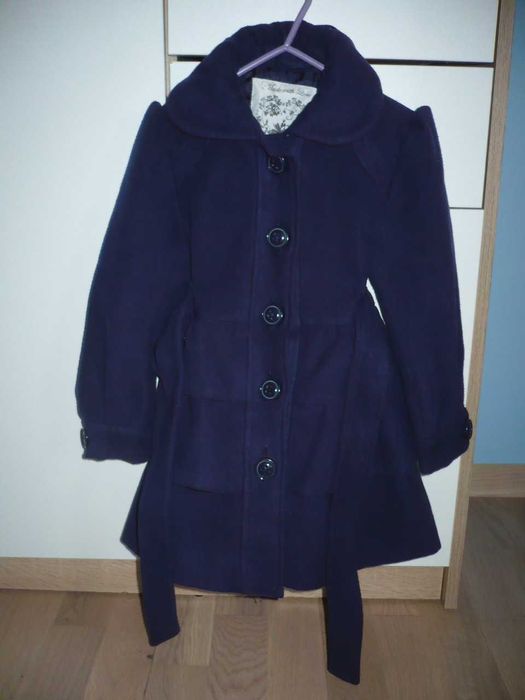 Płaszczyk dziewczęcy wiosenno-jesienny r 98/104