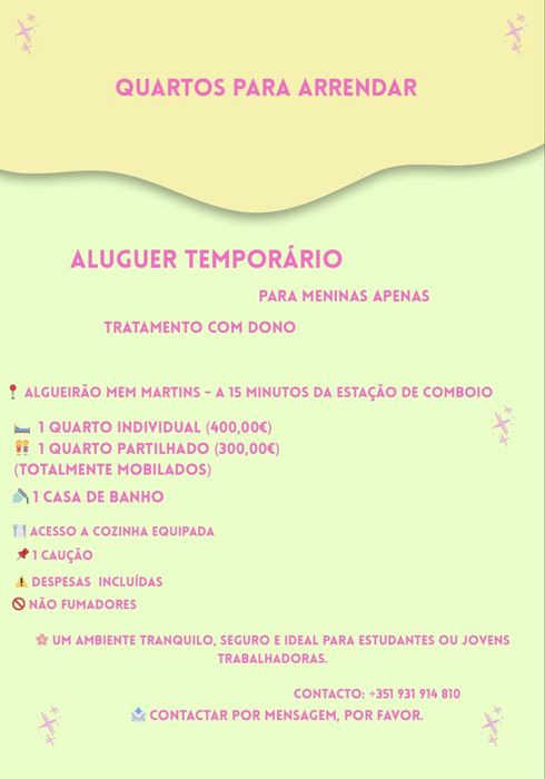 O seu novo quarto espera por si !