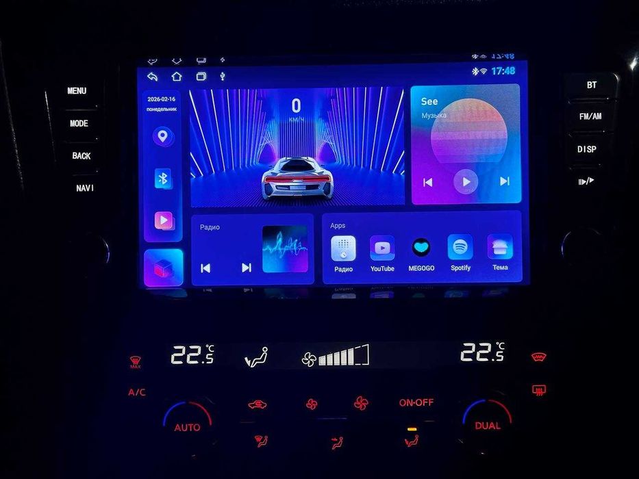 авто магнитола Nissan Qashqai
