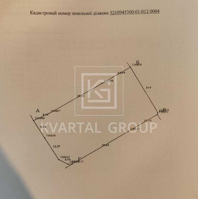 Буча, 13 соток з комунікаціями.