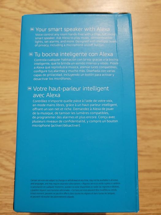 Колонка Amazon  echo pop від alexa