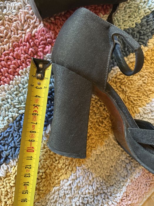 Buty sandaly na obcasie 36 Rylko czarne