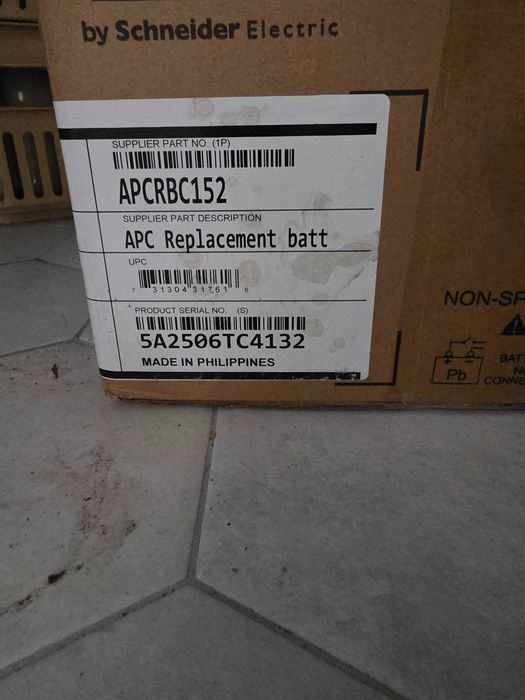 APC UPS Bateria RPC152