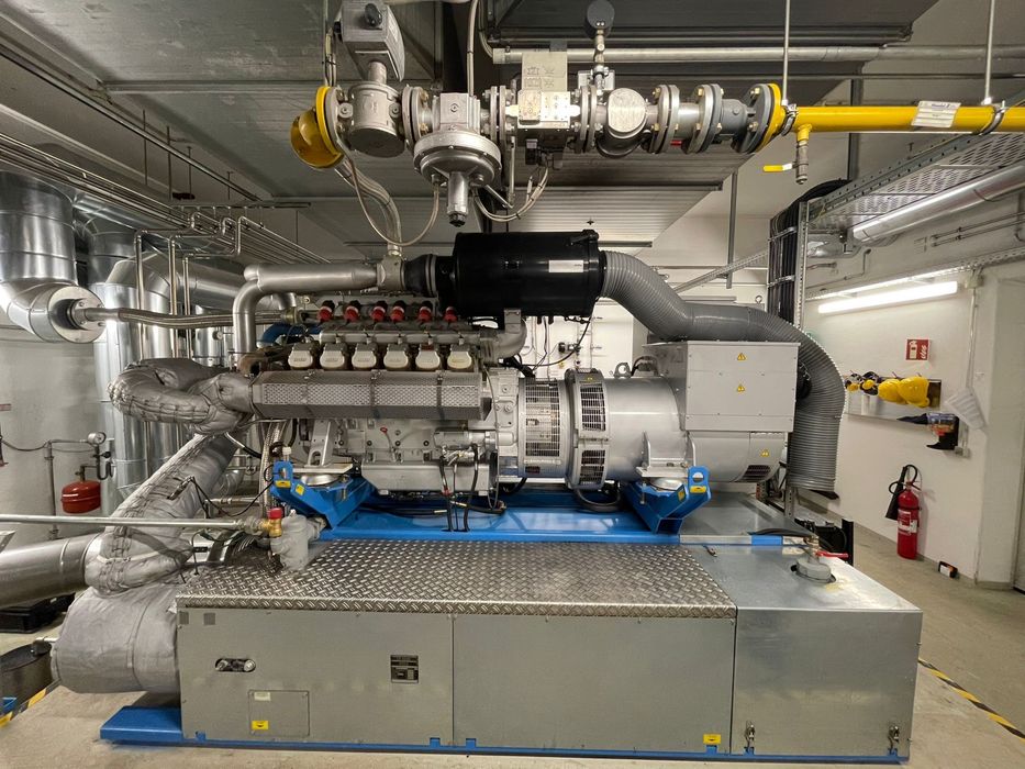 Економічна газова електростанція 750Кват з котельнею