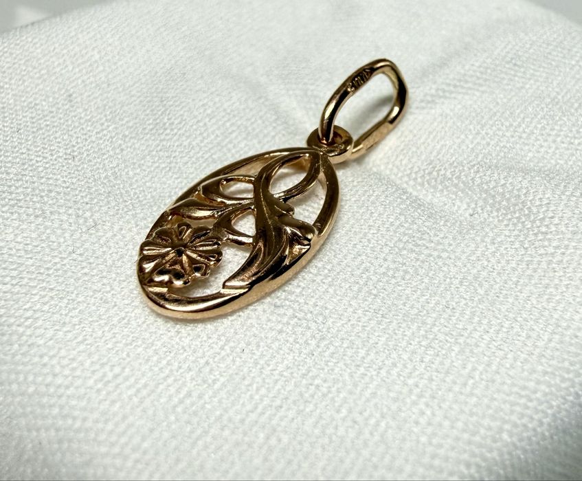 Zawieszka złota 0,78g 585 - SPOKO Lombard Lumik Kalisz Skup Złota