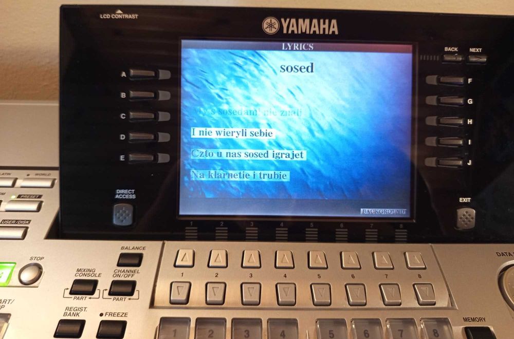 Yamaha TYROS - profesjonalny aranżer