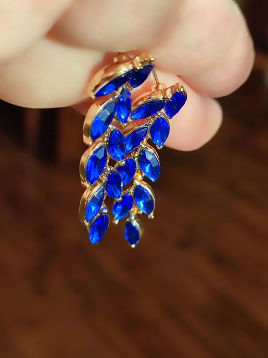 Chabrowe kłosy - kolczyki