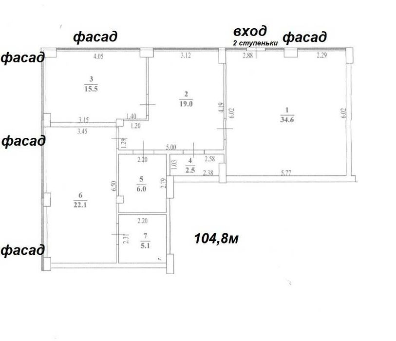 Комерційна нерухомість за адресою (площа 105 м²) - Atlanta.ua - фото 10