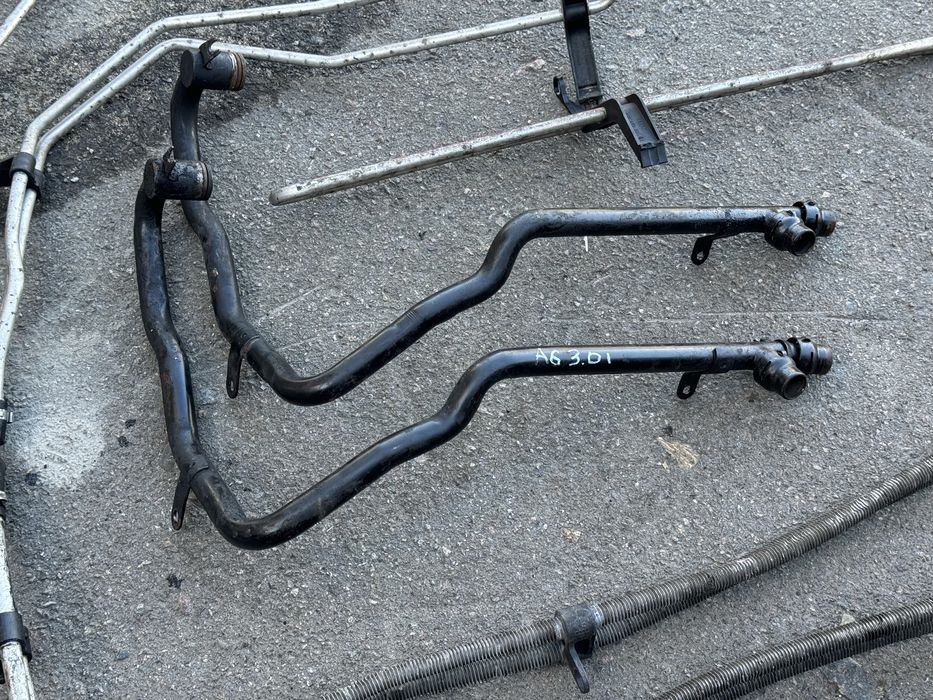 Трубки гідропідстлювача Audi a6 c6 радіатор ГУР ауді а4 б7 а6 с6 audi