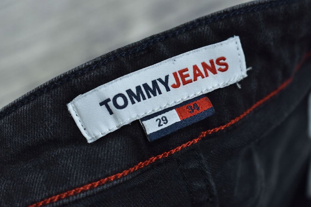 Tommy Jeans Simon Skinny Męskie Spodnie Jeansowe W29 L34
