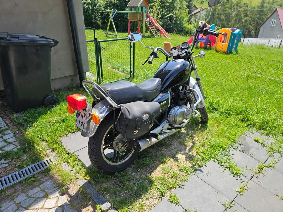 Suzuki GS 450 L po serwisie nowe opony, akumulator, olej