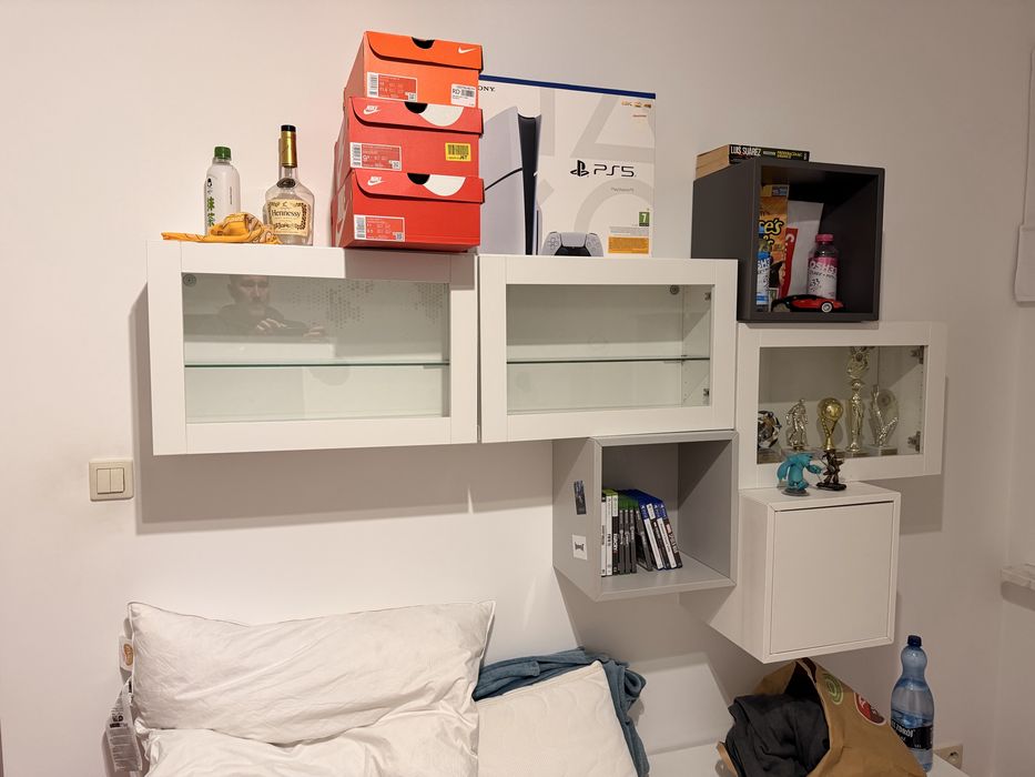 Półki szafki wyposażenie pokoju kompletne Ikea