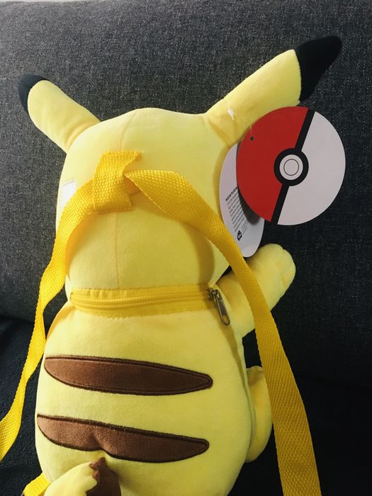 Nowy plecak- plecak pokemon Pikachu