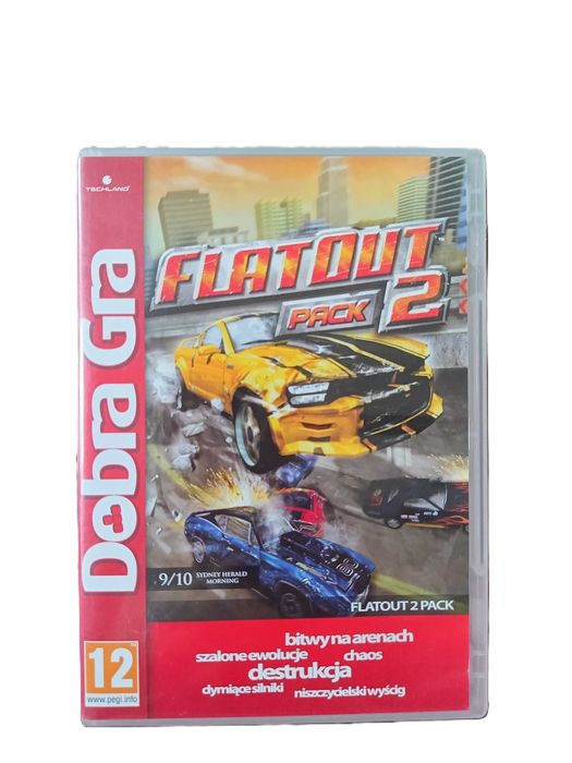 Zestaw gier PC Juiced 2/FlatOut 2 wyścigi gry na komputer PC