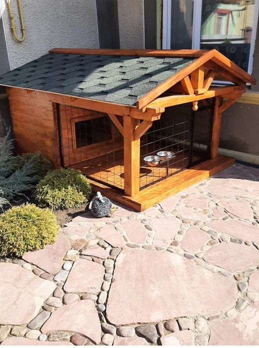 Собача будка , буда для собаки , міні вольєр