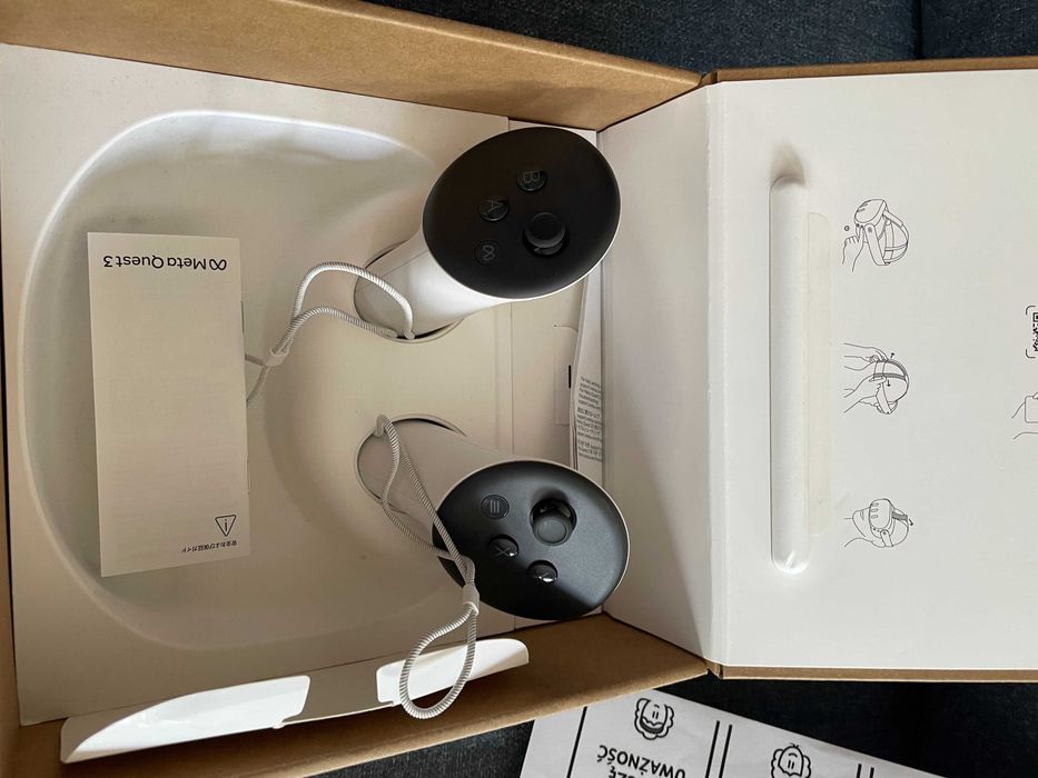 Google VR MetaQuest 3 128 gb Faktura VAT