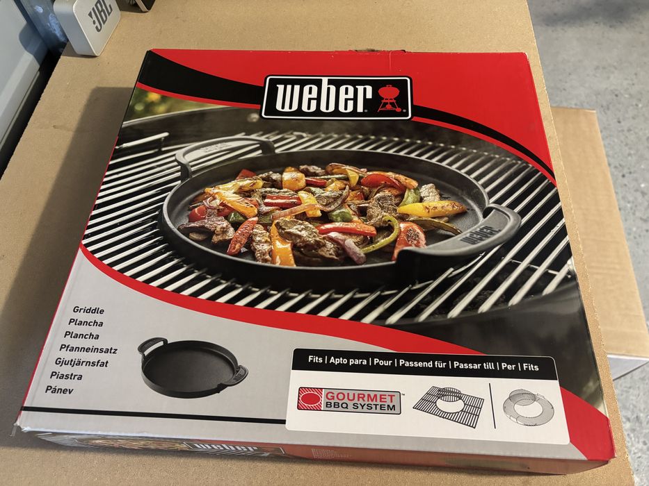 Gourmet BBQ System - Patelnia żeliwna Weber 7421