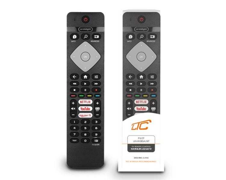 Pilot do TV LCD/LED Philips RM-L1660, Smart, Netflix, Youtube, Rakuten, Ambilight