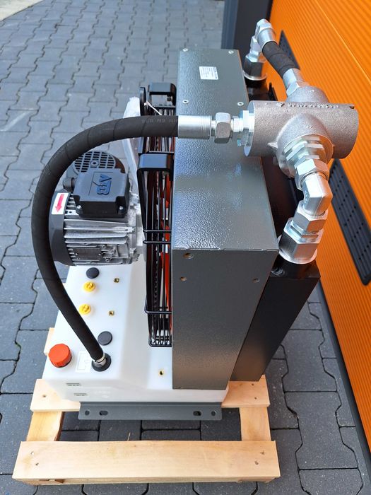 Wymiennik Ciepła Hydac Oleju Glikolu Wody Chłodnica Hydrauliczna