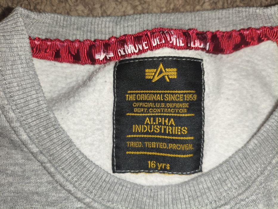 світшот Alpha Industries