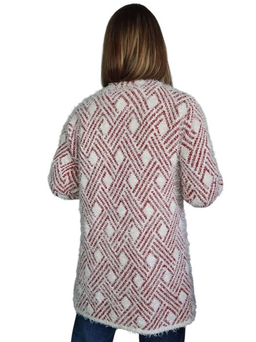 Piękny włochaty sweterek wei wei kardigan rozmiar 44/46