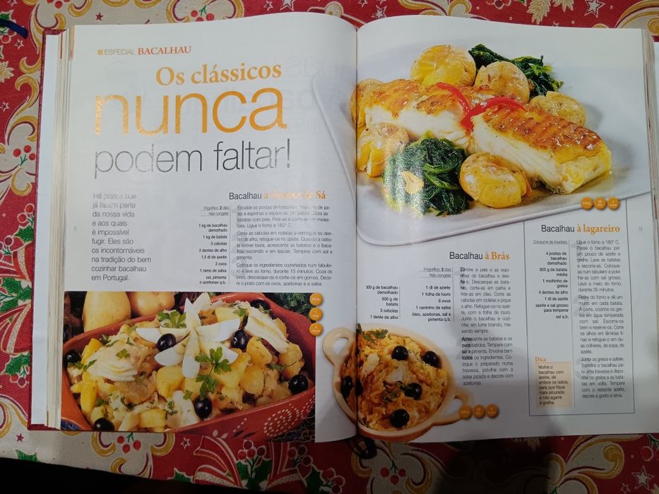 Livros de receitas culinária