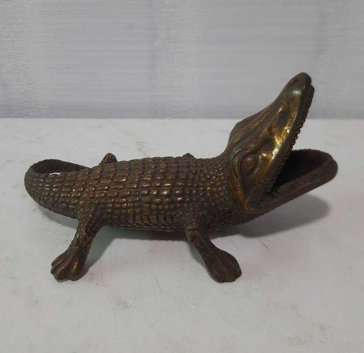 Статуэтка Гекон. Металл, литье. СССР.