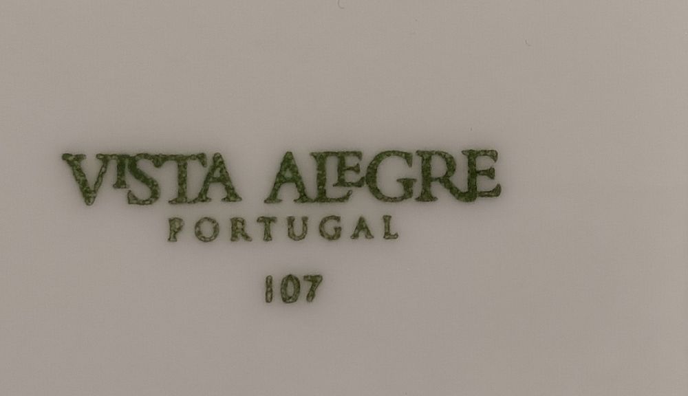Prato de servir da Vista Alegre
