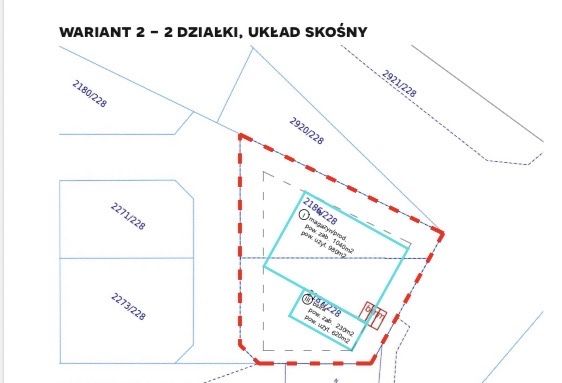 Działka pod inwestycję/produkcję – Sośnicowice – 3 289 m²