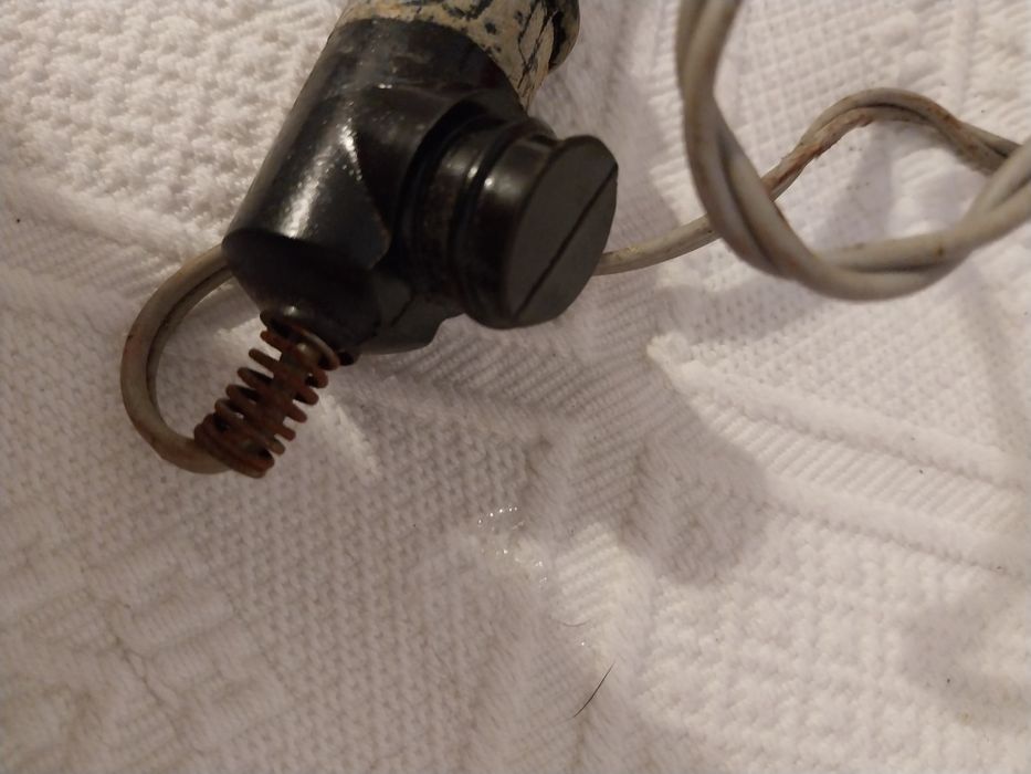 Aparelho de soldar antigo, anos 40, Soldering Iron 60W 220V + electrón