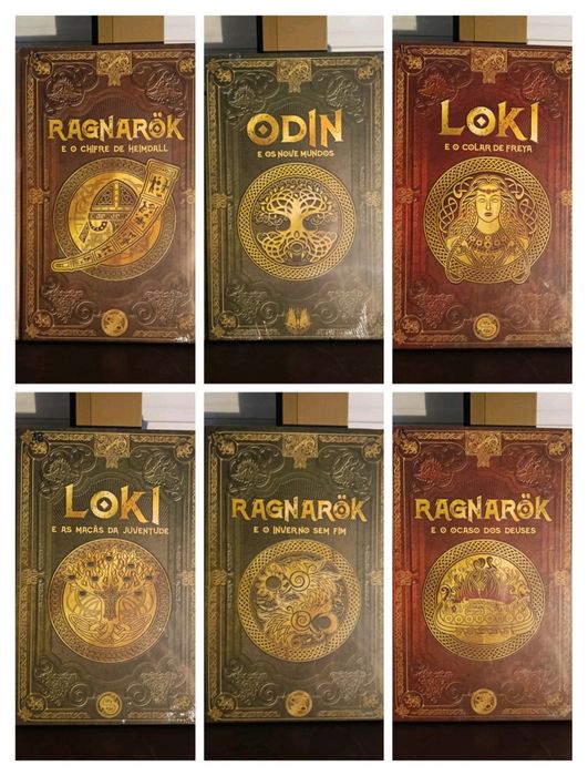Coleção de Livros  Mitologia Nórdica