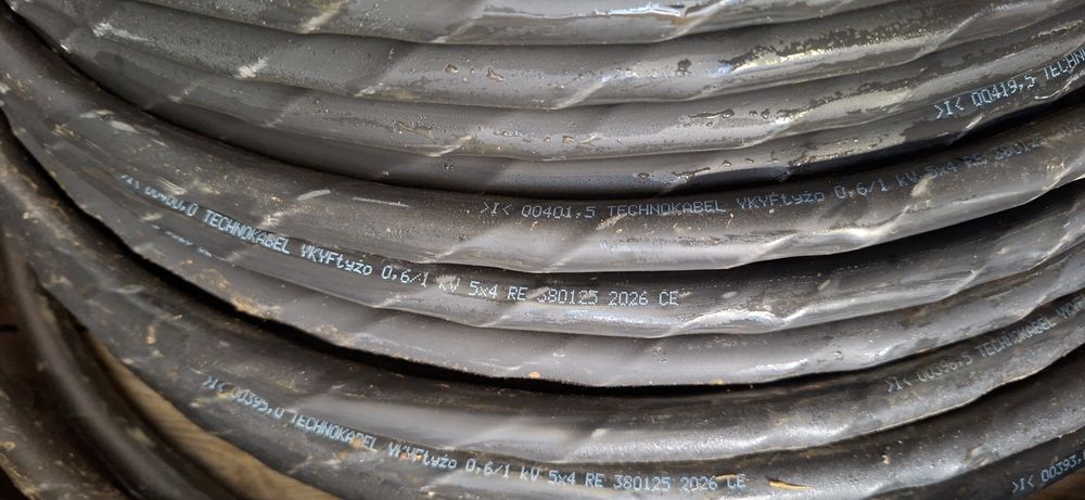 Kabel ziemny YKY 5x4mm2 - 16m