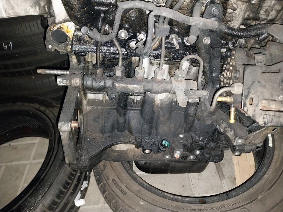 Silnik 1.6 hdi,sprzęgło,alternator