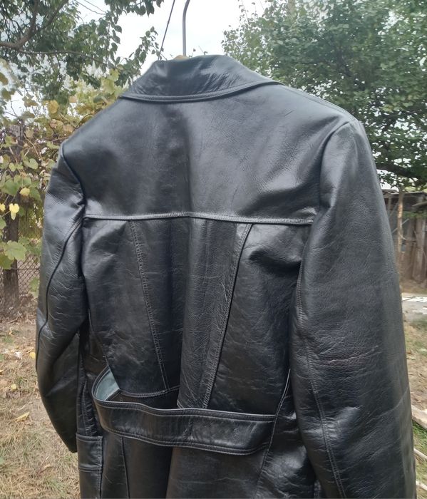 Пиджак женский из натуральной кожи