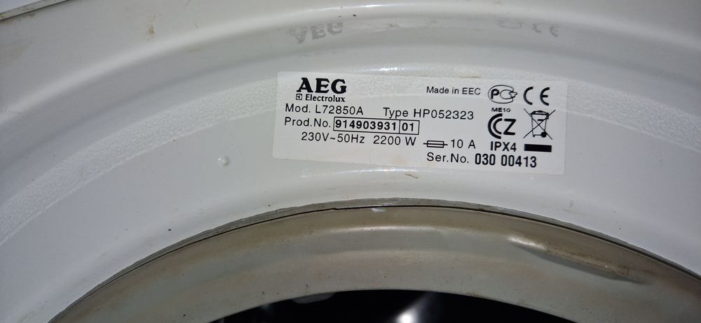 Pralka AEG Lavamat 72850a części