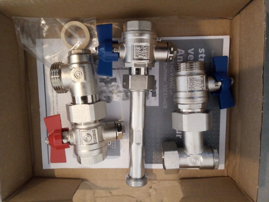 Strawa zestaw przyłaczeniowy e-class AG 3/4 V-WMZ-2F