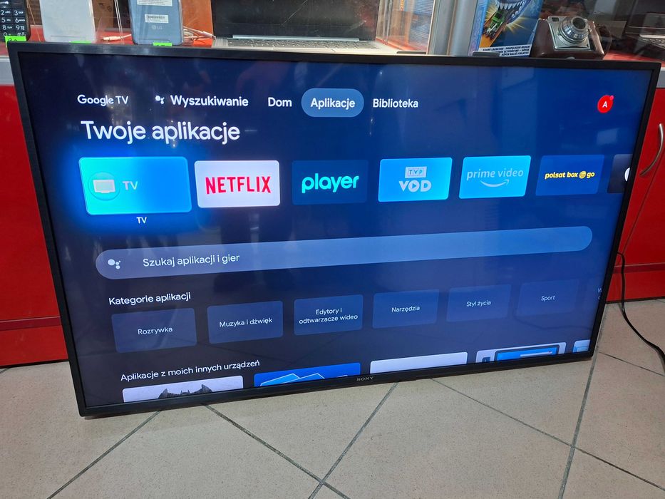 Telewizor Sony KD-43X80J 43" LED 4K Smart TV Android Ultra HD WIFI